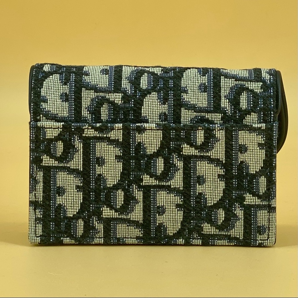 ✈️sold✈️Brand new Dior SADDLE FLAP CARD HOLDER - Picture 4 of 8